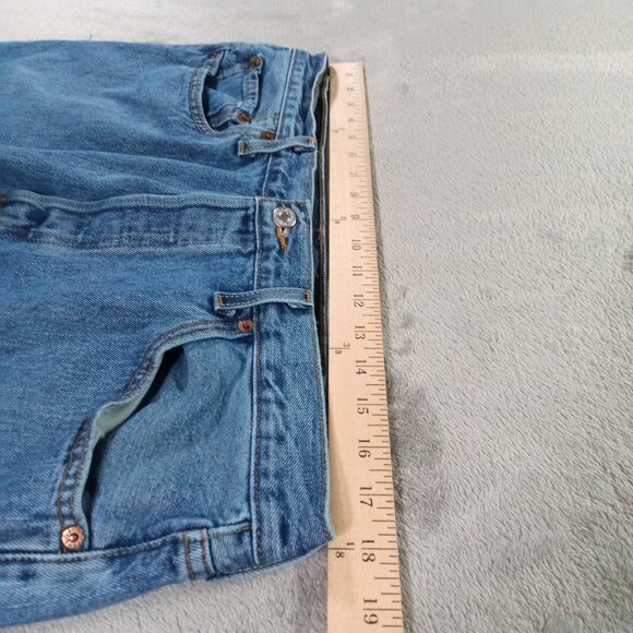 Levis 501 XX Jean Men 36x31, Tag 38x32 Blue Denim Button Fly Relaxed Straight - Picture 7 of 16